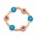 Peachy Daisy Bracelet