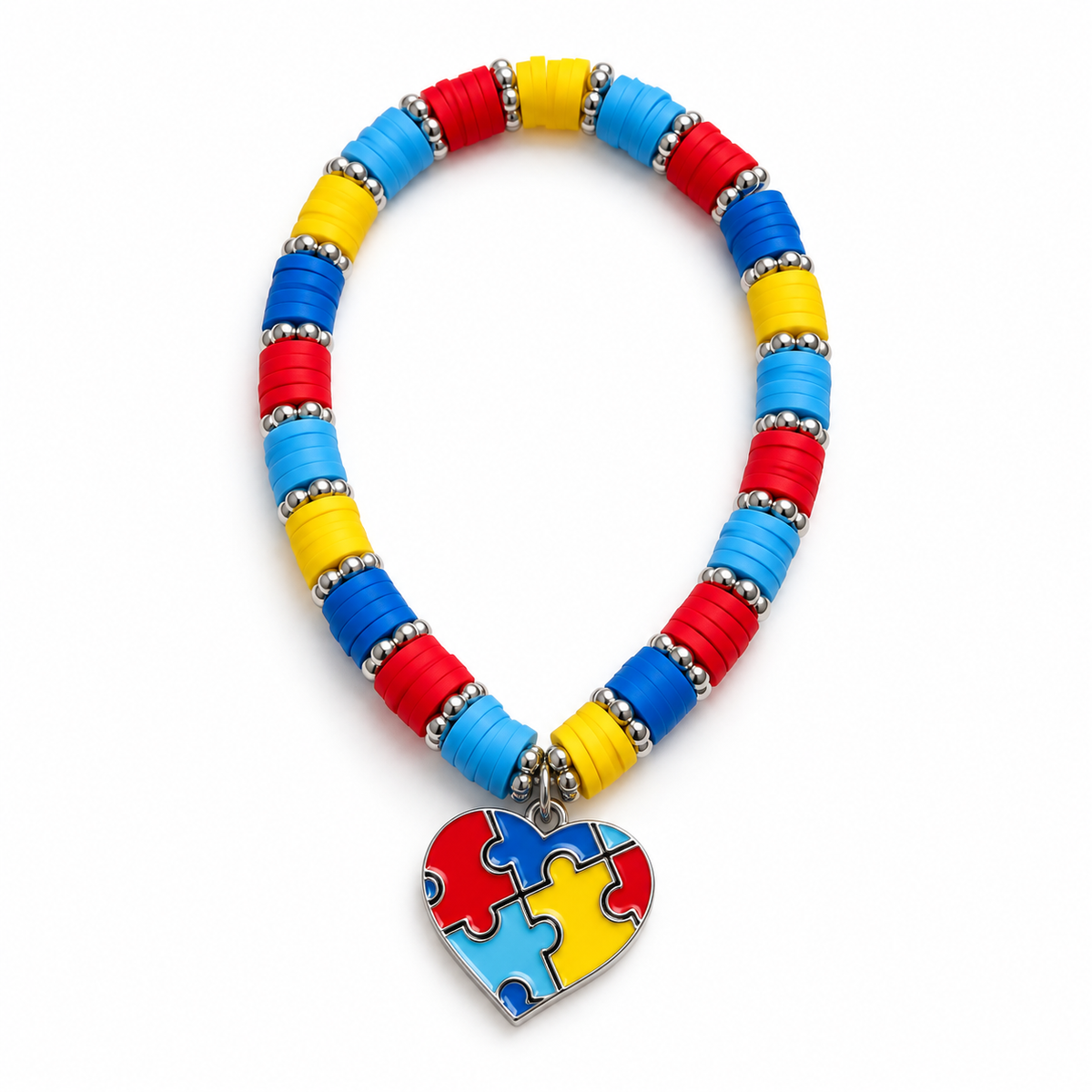 Colorful Hearts, Endless Love Bracelet